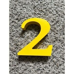 Wooden‎ Yellow  "2"